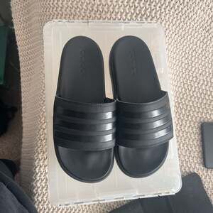 adidas Adilette Platform Women's Platform Slide Shoes - White,